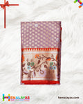 Lavender Banarasi Tissue Kota Saree with Paithani Border