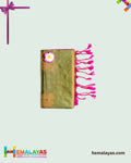 Olive Green & Magenta Kanchipuram Elite Silk Saree with Zari Motifs
