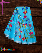Elegant Kota Cotton Saree with Embroidery Work